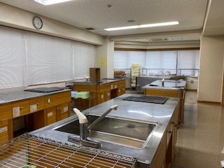 幸町館 調理室の様子